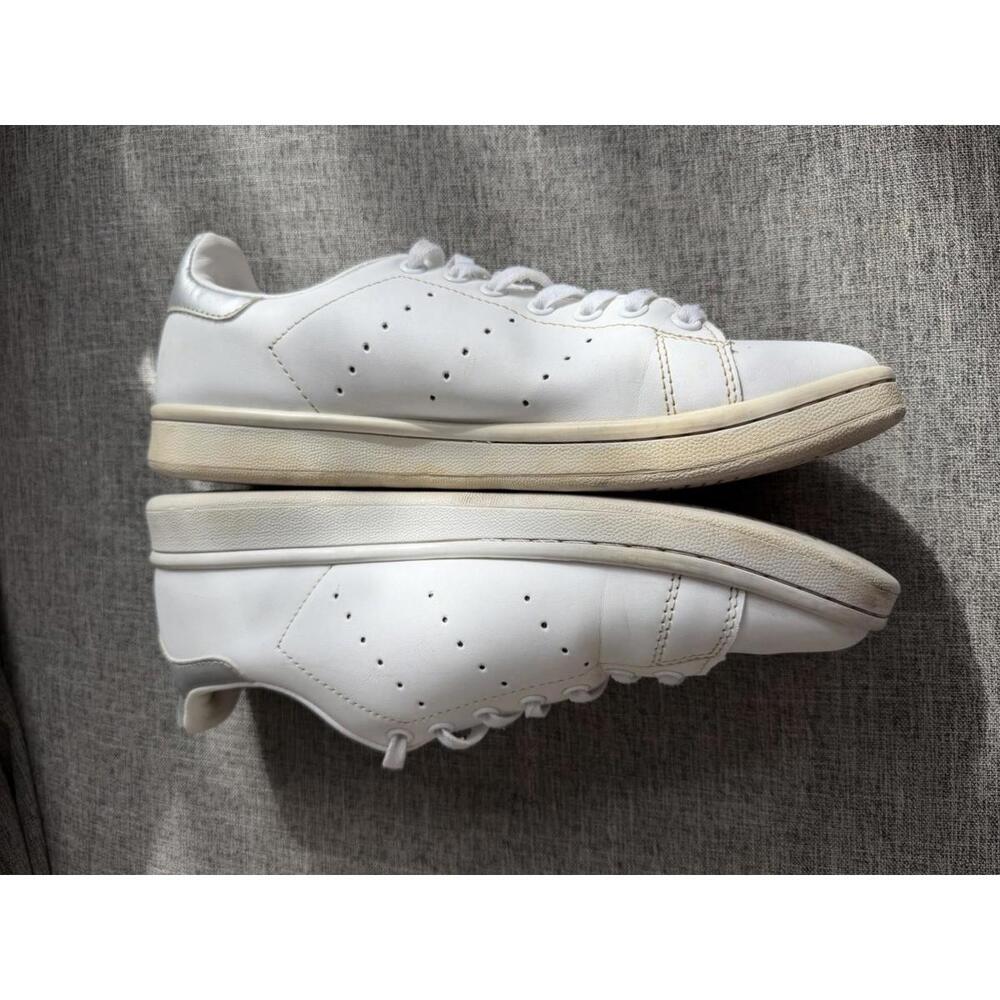 Adidas Stan Smith Sneakers Mens Size 8.5 White Tennis Shoes Trainers - Picture 7 of 8